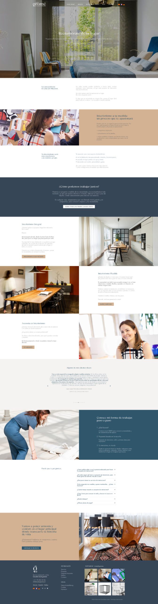 Diseño Web Estratégico Eva Gías_Cristina Gromé_studiogrome_2